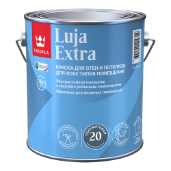 Tikkurila Luja Extra 20 / Тиккурила Луя 20 полуматовая, влагостойкая краска 