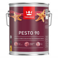 TIKKURILA EURO MIRALKYD PESTO 90 эмаль алкидная, универсальная, высоко глянцевая, база A (2,7л)