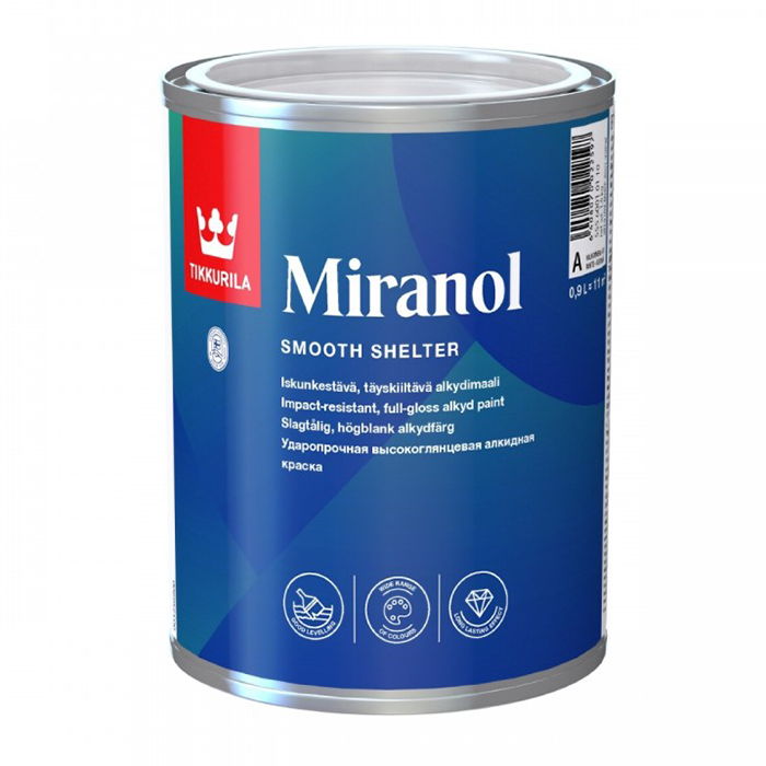 Miranol 9 л глянцевый                 A (белая, светлые тона)
