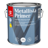 TIKKURILA METALLISTA PRIMER грунтовка антикоррозионная матовая, база А, (2,5л)