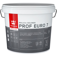 TIKKURILA PROF EURO 7 краска интерьерная, суперстойкая, матовая, база A (9л)