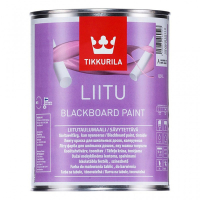 TIKKURILA LIITU краска для школьных досок на водной основе, черный (1л)