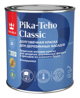 TIKKURILA PIKA TEHO CLASSIC краска акрилатная для деревянных фасадов матовая база A 0,9л