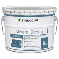 FINNCOLOR MINERAL STRONG краска фасадная, водно дисперсионная, матовая, база A (2,7л)