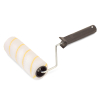 Малярный инструмент  валик с неснимаемой ручкой для красок и грунтовок полиэстер ворс 12 мм