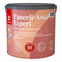 Tikkurila Paneeli Assa Expert EP лак для стен и потолков, акриловый, матовый (9л)