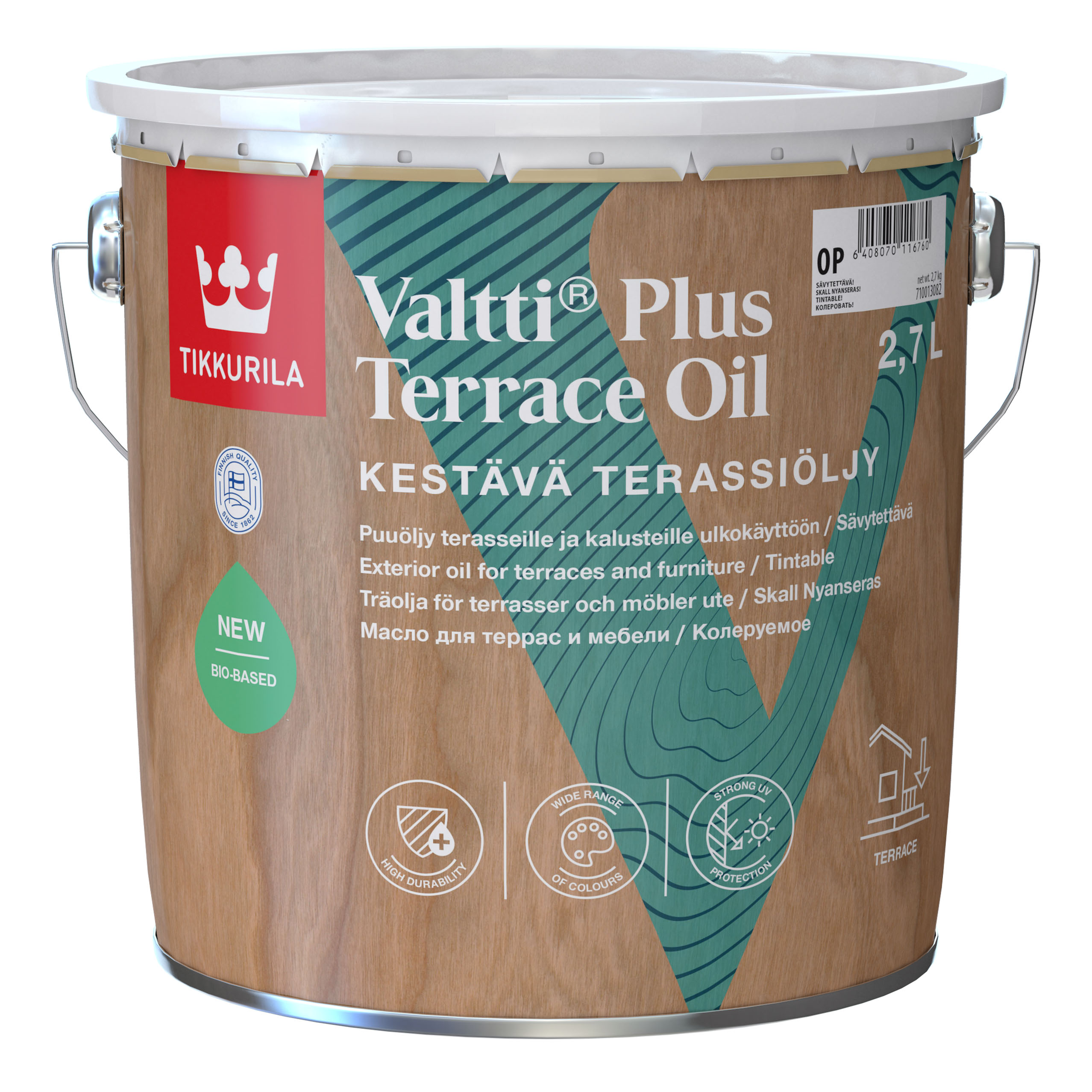 Valtti Terrace Plus Oil 2,7 л  OP