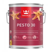 TIKKURILA PESTO 30 эмаль стойкая, алкидная, универсальная, полуматовая, база A (9л)